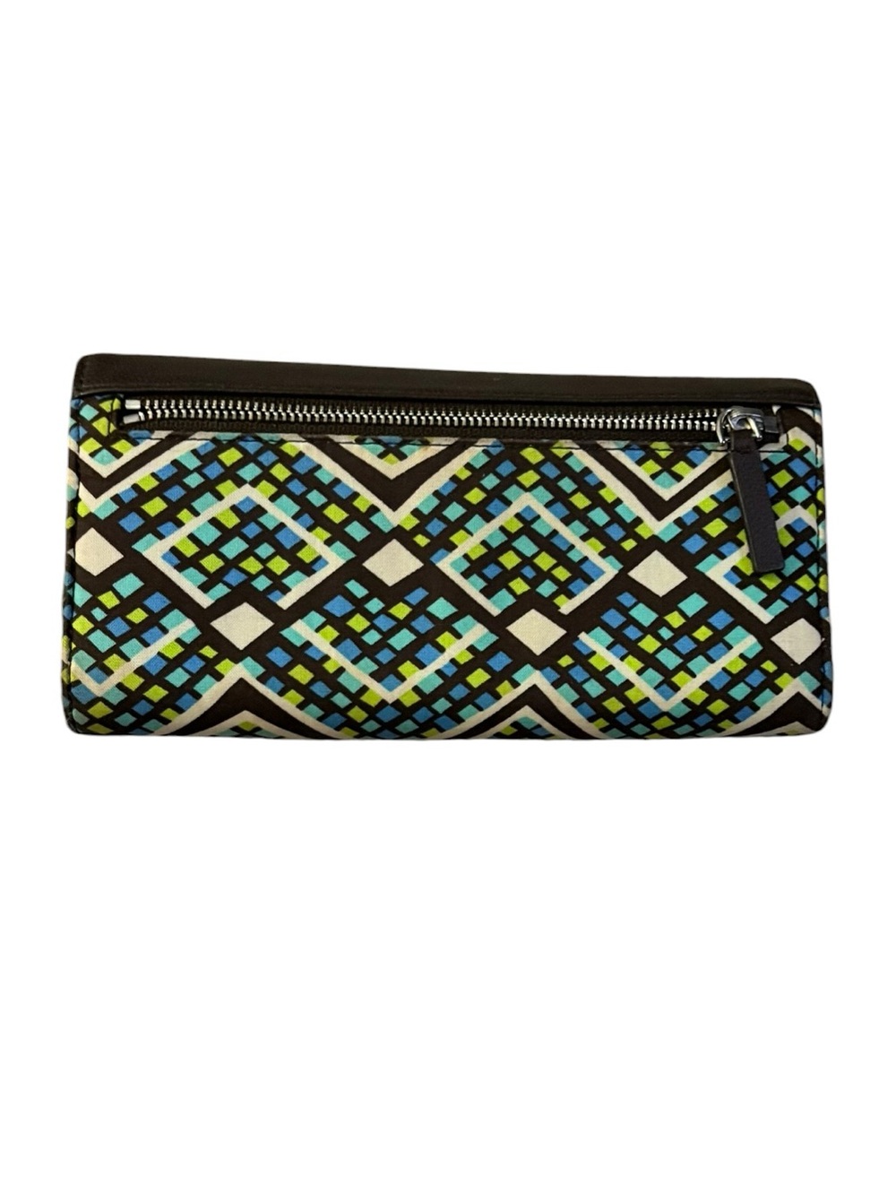 vera bradley geometric print wallet